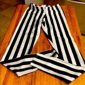 Black Milk black and white Beetlejuice leggings